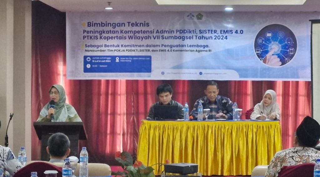 Bimbingan Teknis Peningkatan Kompetensi Admin PDDikti, SISTER, EMIS 4.0 PTKIS